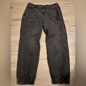 Lane Bryant Black Jogger jeans 14